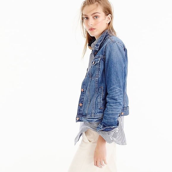 J.CREW Denim jacket in Newton wash - Picture 5 of 7